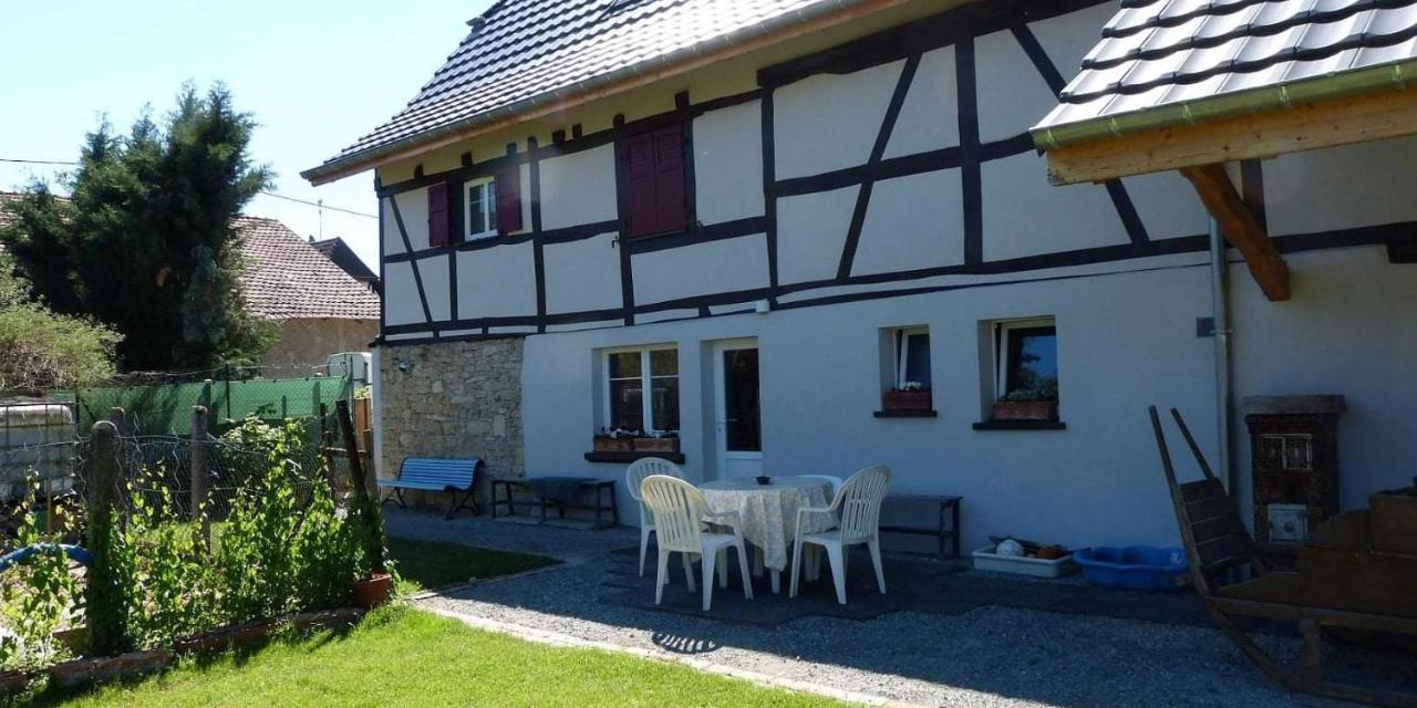 Gite Les Sabots De Paille, Alsace Haut-Rhin Ballesdorf Zewnętrze zdjęcie